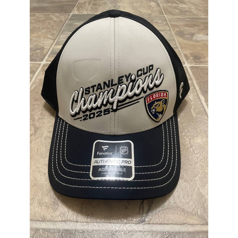 Florida Panthers NHL‎ Stanley Cup Champions Snapback Hat 2025 Adjustable Cap